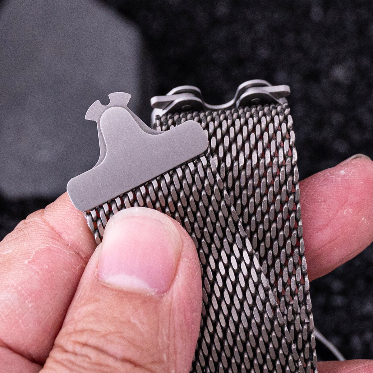 No Gaps Pure titanio correa para Samsung Galaxy Watch 7/FE/6Classic 40 44mm 43mm 47mm 5Pro 45mm Watch 4Classic 46 42mm Bracelet
