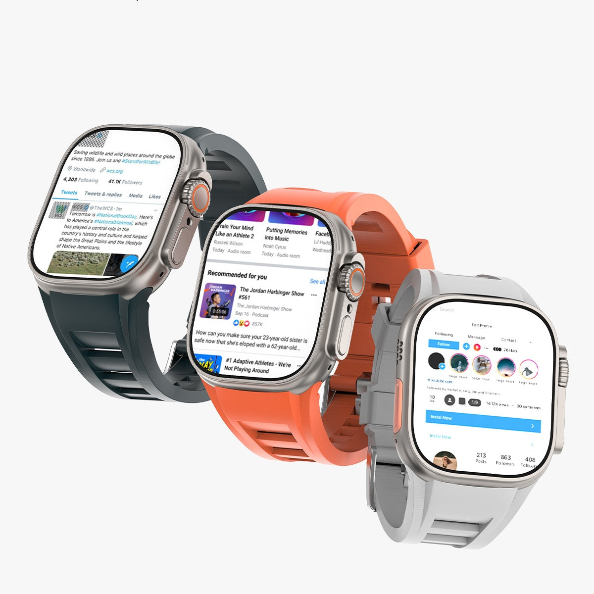 VWAR DT Ultra 3 Smartwatch 4G LTE Android 9.1| Eingebaute Kamera mit GPS-AMOLED-Bildschirm