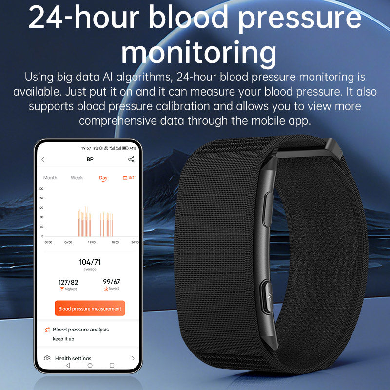 VWAR Loop X Fitness Tracker – Screenless ECG Smart Band for Recovery & Health Tracking