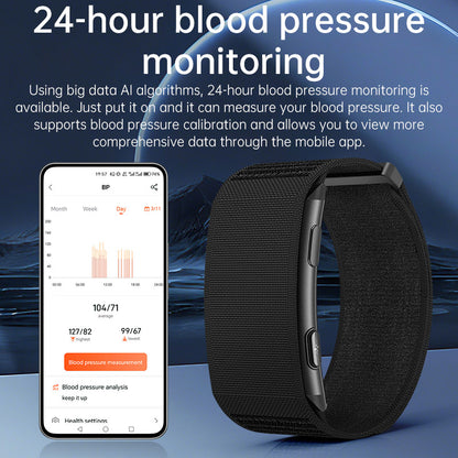VWAR Loop X Fitness Tracker – Screenless ECG Smart Band for Recovery & Health Tracking