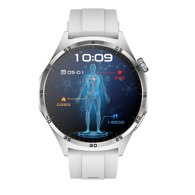 GT4 Ultra AMOLED Smart Watch EKG + PPG Bluetooth ruft Herzfrequenz Blutdruck Körpertemperatur an