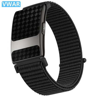 VWAR FLOW Screen-Free ECG Smart Health Band with HRV & Health Monitoring