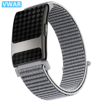 VWAR FLOW Screen-Free ECG Smart Health Band with HRV & Health Monitoring