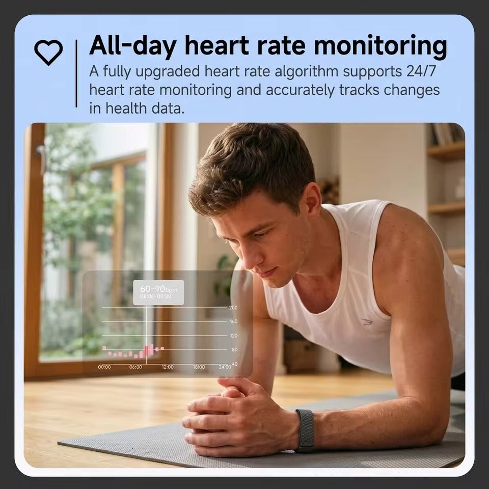 VWAR AIR ULTRA Screenless Smart Band Health Fitness Tracker