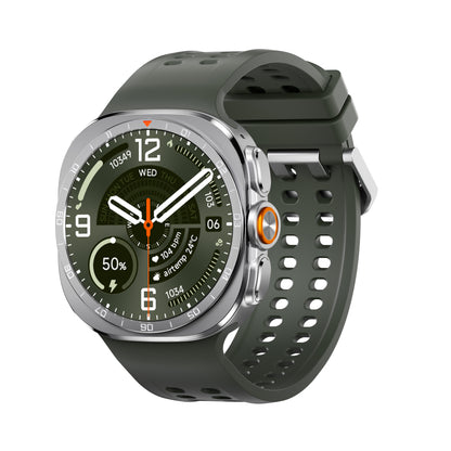 Vwar Watch Ultra2 47mm Wireless Charging Smart Watch for Samsung Galaxy Android IOS