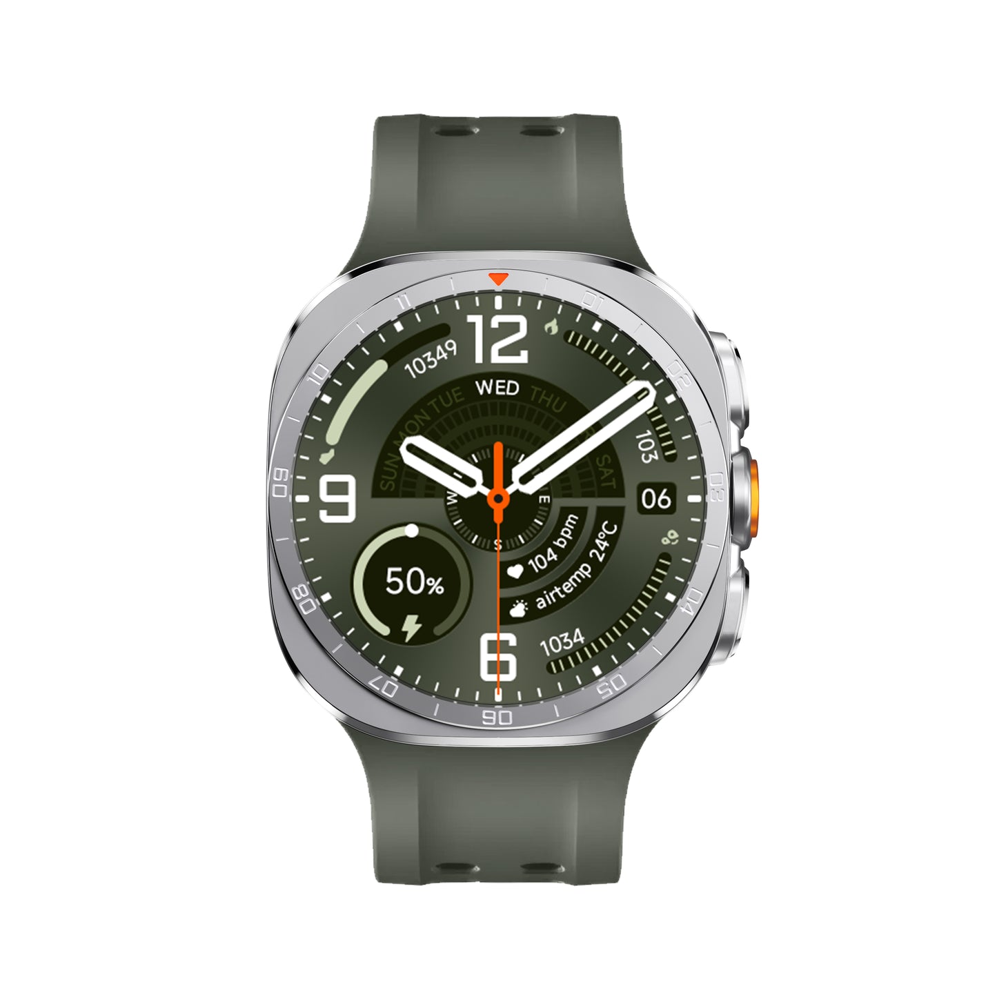 Vwar Watch 8 Ultra 47mm 1GB Storage ChatGPT brújula reloj inteligente para Samsung Galaxy Android IOS