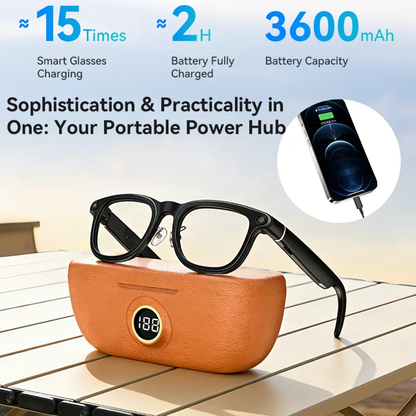 VWAR X1 Ultra Smart Glasses 30MP HD Camera Language Translation ChatGPT WIFI 4K 8MP Video Recording