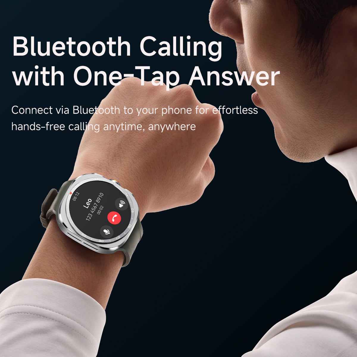 Vwar Watch 8 Ultra 47mm 1GB Storage ChatGPT brújula reloj inteligente para Samsung Galaxy Android IOS