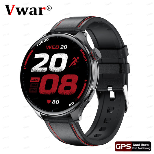 VWAR Balance 2 GPS Smart Watch 53mm 1.75" AMOLED Screen Heart Rate Blood Oxygen 2026 New for Men