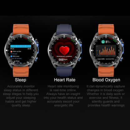 VWAR DT G1 táctico reloj inteligente con GPS mapa offline, 4GB Memory, 3 ATM resistente al agua hombre militar Watches