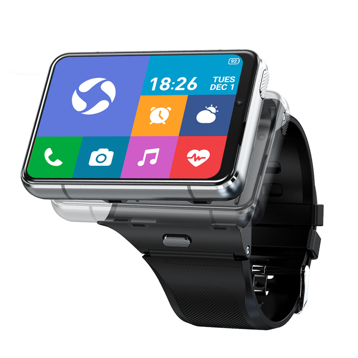 VWAR Nebula X Pro Smart teléfono Watch: 4G LTE sistema Android | 2.88" pantalla | 1300W HD Dual Camara